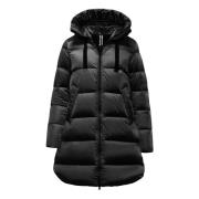 BomBoogie Nylon dunjacka med huva Black, Dam