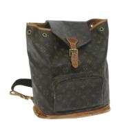 Louis Vuitton Vintage Pre-owned Canvas ryggsckar Brown, Dam