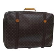 Louis Vuitton Vintage Pre-owned Canvas resvskor Brown, Dam