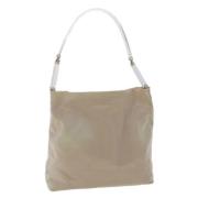 Prada Vintage Pre-owned Nylon prada-vskor Beige, Dam