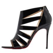 Christian Louboutin Pre-owned Pre-owned Laeder stvlar Black, Dam