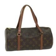 Louis Vuitton Vintage Pre-owned Canvas handvskor Brown, Dam