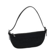 Fendi Vintage Pre-owned Canvas handvskor Black, Dam