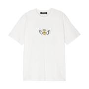 Barrow Off White Jersey T-Shirt White, Herr