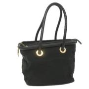 Celine Vintage Pre-owned Nylon celine-vskor Black, Dam