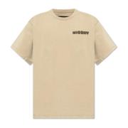 Misbhv Logo T-shirt Beige, Herr