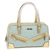 Gucci Vintage Pre-owned Laeder handvskor Blue, Dam