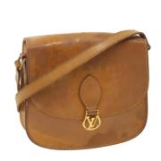 Louis Vuitton Vintage Pre-owned Laeder louis-vuitton-vskor Beige, Dam