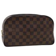 Louis Vuitton Vintage Pre-owned Canvas kuvertvskor Brown, Dam