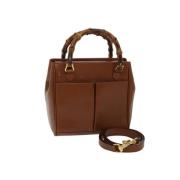 Gucci Vintage Pre-owned Laeder gucci-vskor Brown, Dam