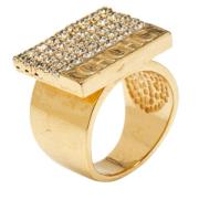 Carolina Herrera Pre-owned Pre-owned Metall ringar Yellow, Dam