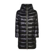 Herno Svarta Jackor & Kappor Aw24 Black, Dam