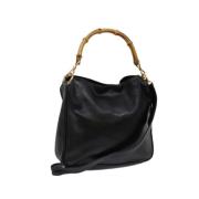 Gucci Vintage Pre-owned Laeder gucci-vskor Black, Dam