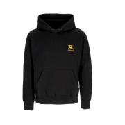 Propaganda Svart Hoodie med Känguruficka Black, Herr