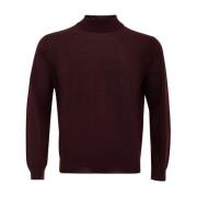 Ferrante Mysig Woolen Sweater Red, Herr