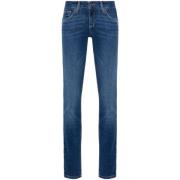 Liu Jo Blå Stonewashed Denim Jeans Blue, Dam