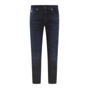 7 For All Mankind Slim Fit Jeans Blue, Herr