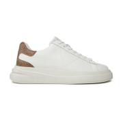 Guess Lädersneakers Elba - Modell: sneakers White, Dam