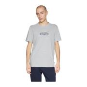 Tommy Hilfiger Tryckt Logotyp T-shirt - Grå Gray, Herr