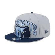 New Era NBA Tip Off Keps - Grå Canvas Gray, Herr