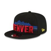 New Era Snapback NBA Keps Svart Broderad Black, Herr