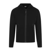 C.p. Company Svart Bomullsweatshirt Aw24 Black, Herr