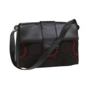 Salvatore Ferragamo Pre-owned Pre-owned Bomull axelremsvskor Black, Da...