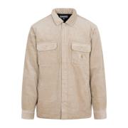 Carhartt Wip Beige Corduroy Skjortjacka Beige, Herr