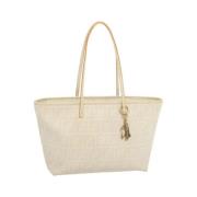 Fendi Vintage Pre-owned Canvas fendi-vskor White, Dam