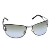 Dior Vintage Pre-owned Metall solglasgon Black, Dam