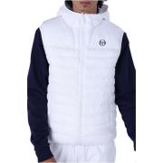 Sergio Tacchini Huva Ärmlös Pufferjacka - Vit White, Herr