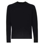 C.P. Company Svart Metropolis Bomullssweatshirt Black, Herr