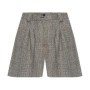 Golden Goose Mönstrade shorts Black, Dam