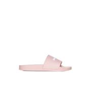 Palm Angels Rynkad Finish Präglad Logotyp Sandaler Pink, Herr