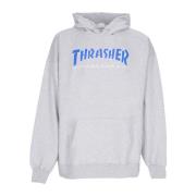 Thrasher Ljus Stål Blå Hoodie Sweatshirt Gray, Unisex