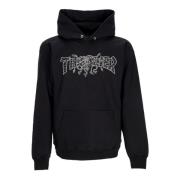 Thrasher Svart Medusa Hoodie med Känguruficka Black, Unisex