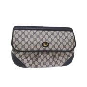 Gucci Vintage Pre-owned Canvas gucci-vskor Gray, Dam