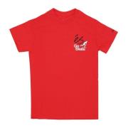 ES Röd Skate Tee Kortärmad T-shirt Red, Herr