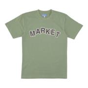 Market Basil Community Garden Tee Herr T-shirt Green, Herr