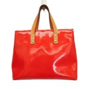 Louis Vuitton Vintage Pre-owned Canvas axelremsvskor Red, Dam