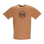 Dolly Noire Logo Tee Khaki Kortärmad T-shirt Brown, Herr