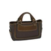 Celine Vintage Pre-owned Canvas celine-vskor Brown, Dam