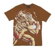 Dolly Noire Armored Titan Tee X Attack On Titan Brown, Herr