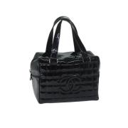 Chanel Vintage Pre-owned Laeder handvskor Black, Dam