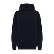 Kiton Kashmir Komfort Sweatshirt Blue, Dam