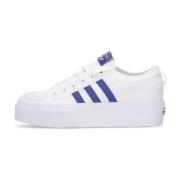 Adidas Nizza Platform Låg Sneaker Blå/Vit/Svart White, Dam