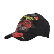 Ed Hardy Mesh Trucker Keps Svart Multicolor, Unisex