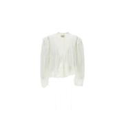 Isabel Marant Mikia-Ga 34 W FR Stilfull Modell White, Dam