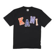 Karl Kani Logo Tee Multicolor Kortärmad T-shirt Black, Herr