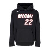 Nike Miami Heat Club Hoodie No 22 Black, Herr